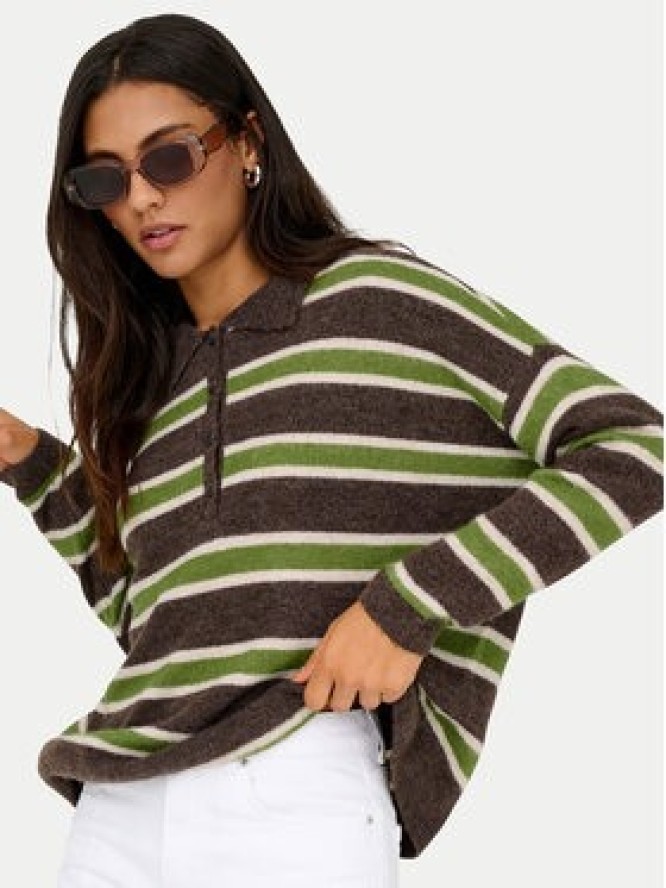 ONLY Sweter Talio 15358606 Szary Regular Fit