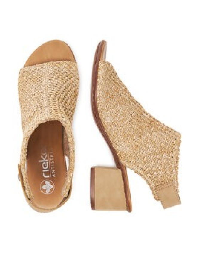 Rieker Sandały 64670-60 Beżowy