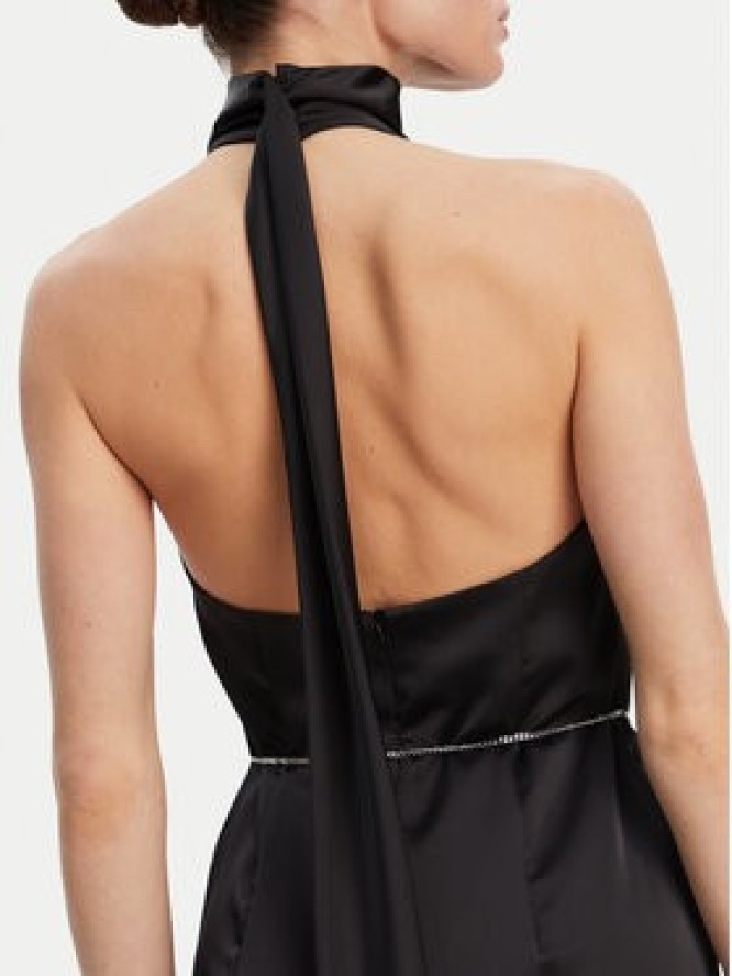 HUGO Sukienka koktajlowa Kinema-1 50536440 Czarny Slim Fit