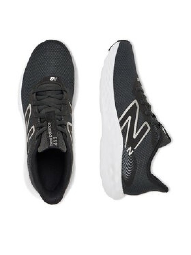 New Balance Sneakersy W411LB3 Czarny