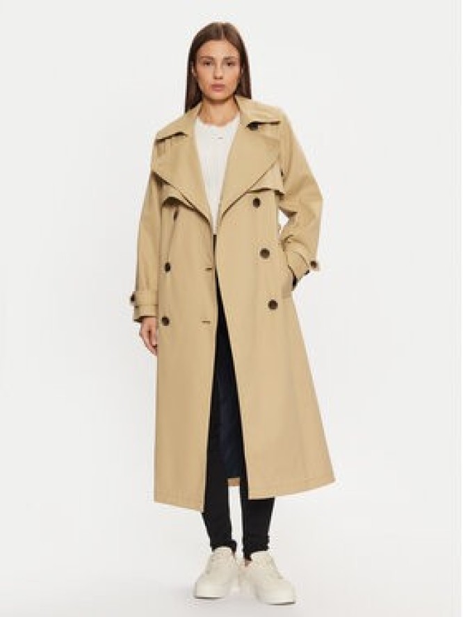 Tommy Jeans Trencz DW0DW20280 Beżowy Regular Fit