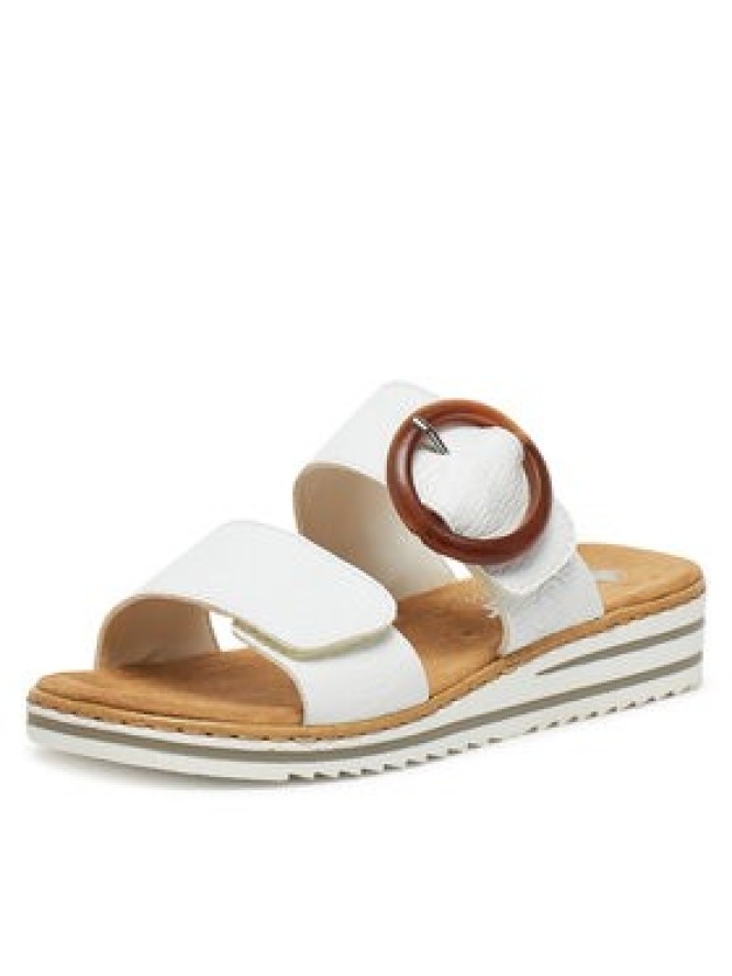 Rieker Klapki CEO-V0692-80 Biały