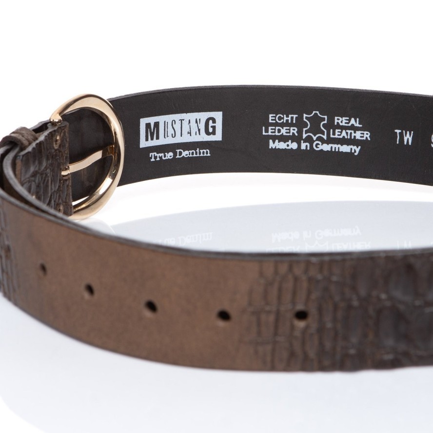 DAMSKI PASEK MUSTANG PASEK SKÓRZANY SOPO-MUS121 680 40mm Ledergürtel (Q.6682)