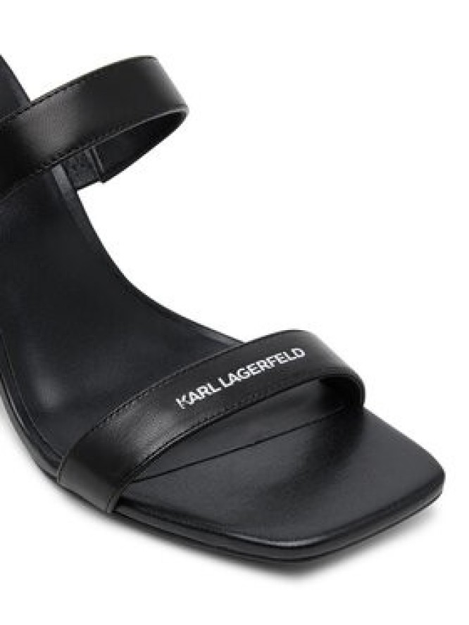 KARL LAGERFELD Klapki KL34611 Czarny