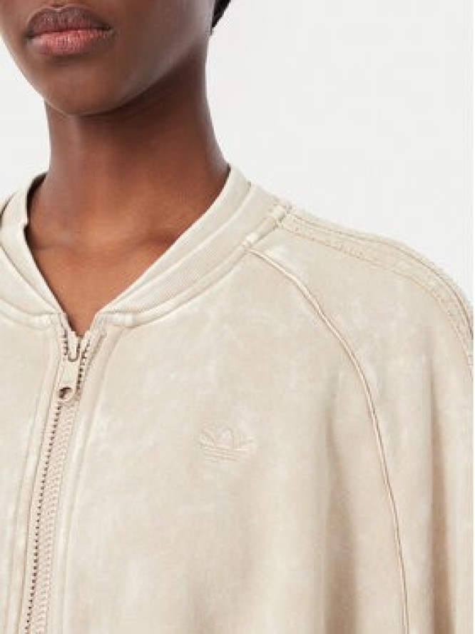 adidas Bluza Sst Double Layered Cropped Track Top KT2228 Beżowy Regular Fit