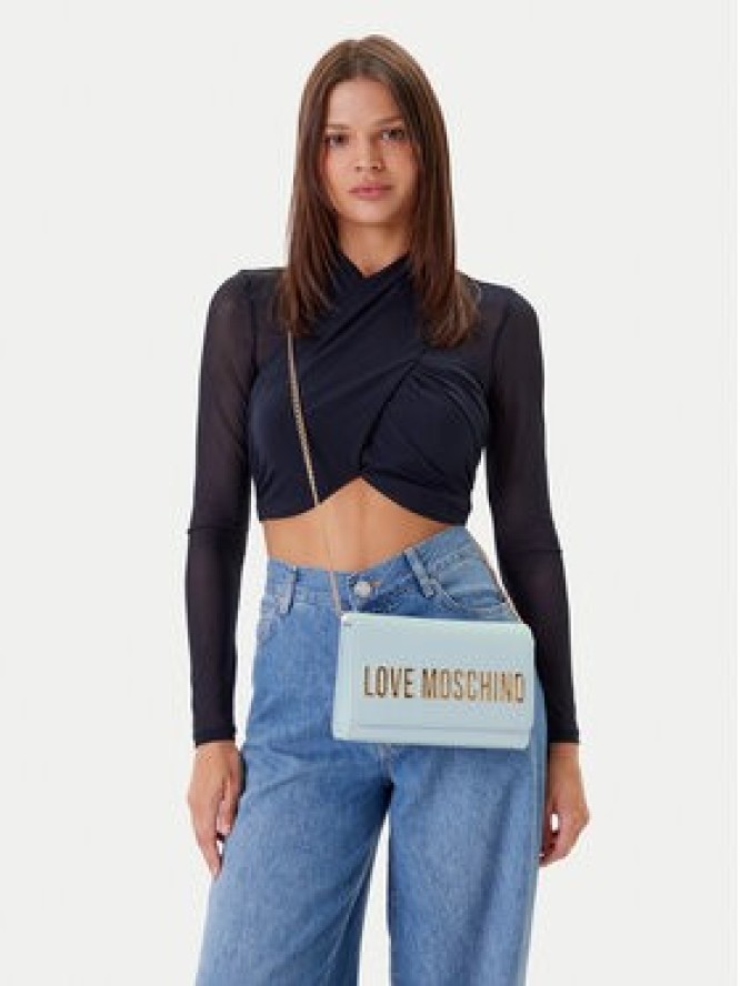 LOVE MOSCHINO Torebka JC4103PP1MKD0712 Błękitny