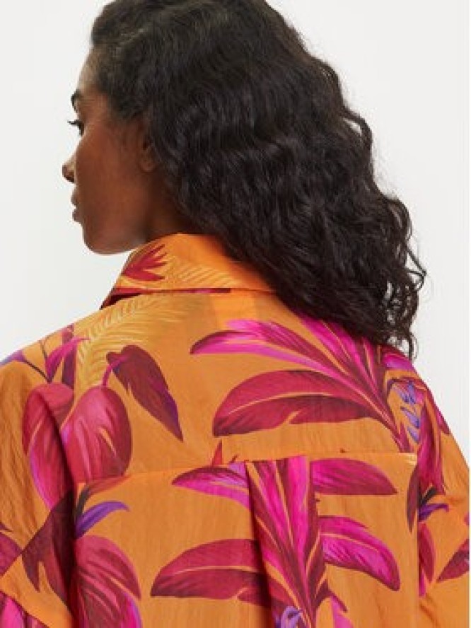 adidas Koszula FARM Premium JD6281 Pomarańczowy Loose Fit