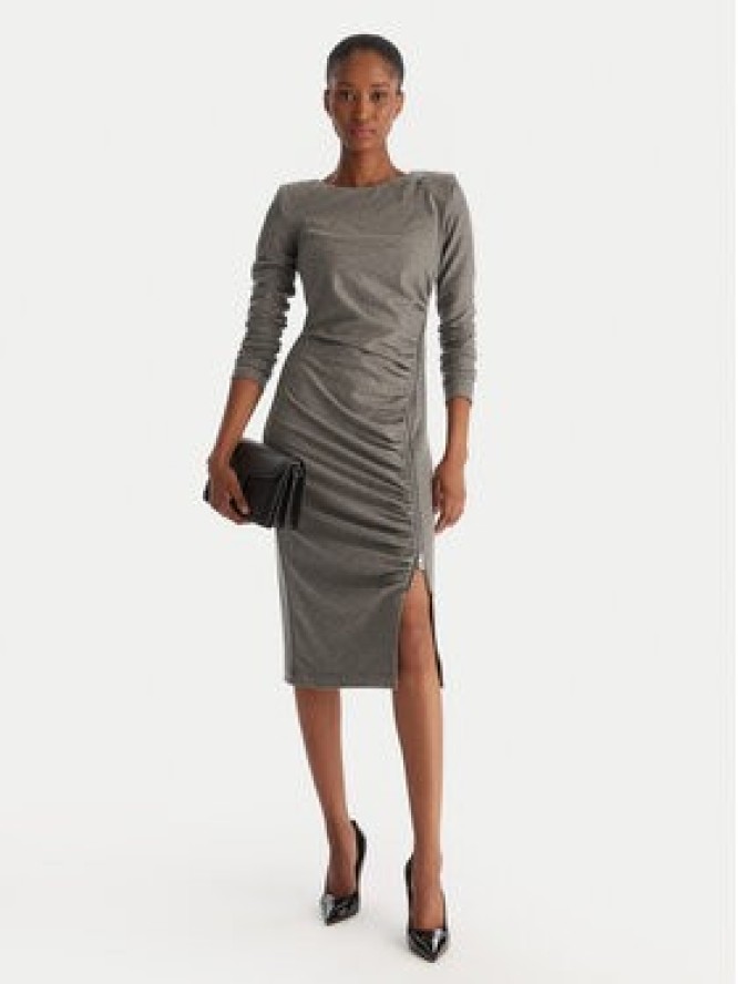 PINKO Sukienka koktajlowa Almundena Abito 106126 A2ZU Szary Regular Fit