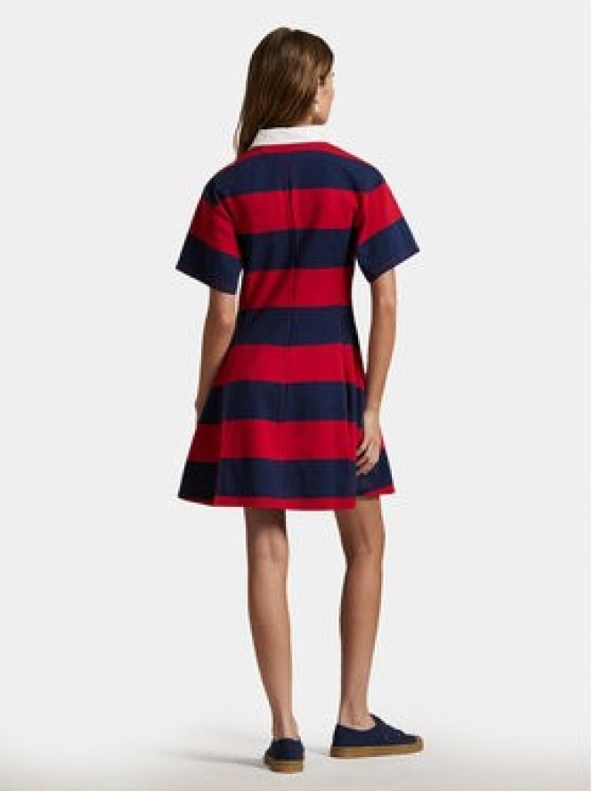 Polo Ralph Lauren Sukienka codzienna 211971761001 Czerwony Regular Fit