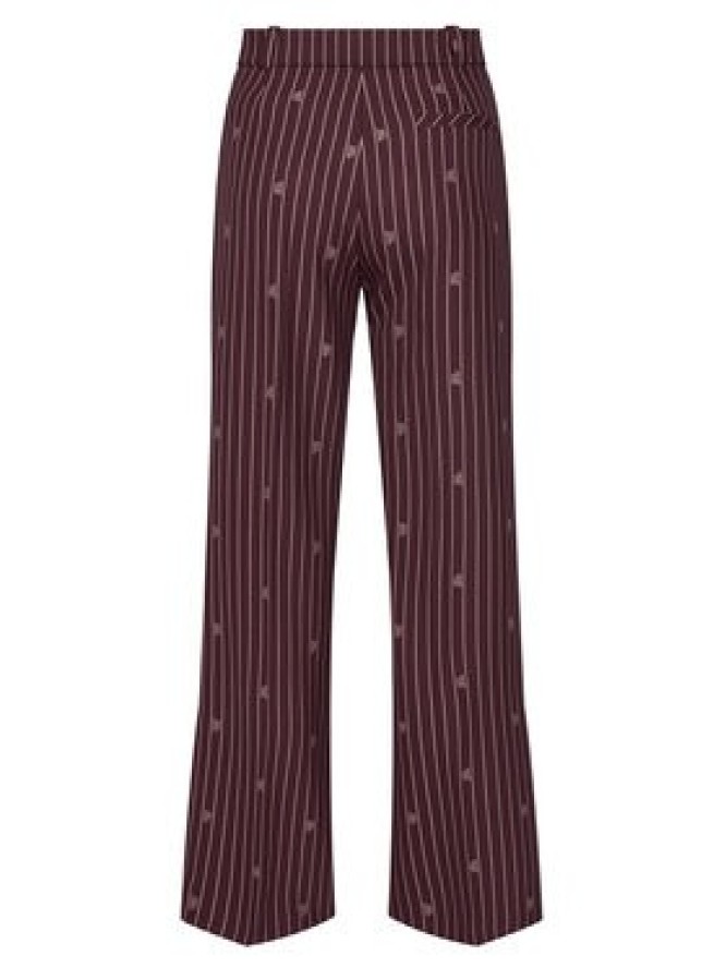 HUGO Spodnie materiałowe Haviri 50554419 Bordowy Relaxed Fit