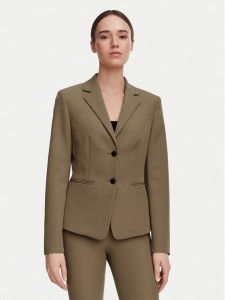 HUGO Marynarka Agonia-1 50539976 Brązowy jasny Slim Fit