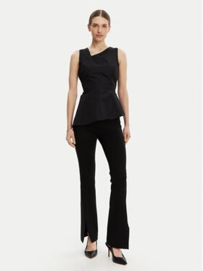 DKNY Bluzka P4JA1Z31 Czarny Regular Fit