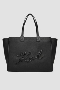 KARL LAGERFELD Czarna shopperka Skuare Tote