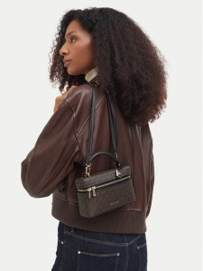 MICHAEL Michael Kors Torebka Jana 32F5GQ1C0B Brązowy ciemny