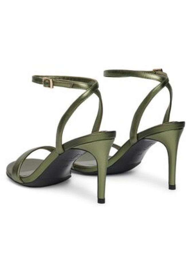 Eva Minge Sandały AGERATUM-LT133-6 Zielony