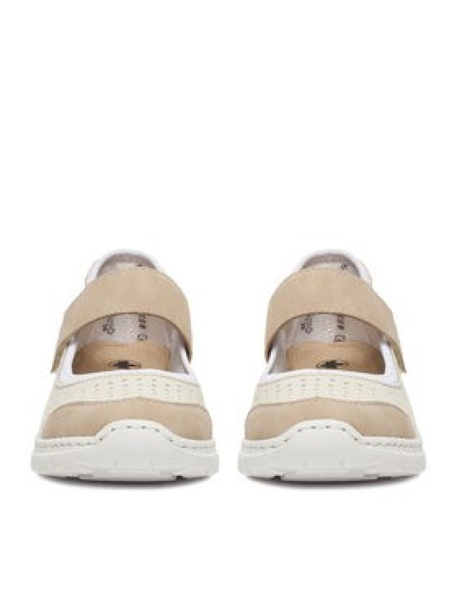 Rieker Półbuty CEO-L32B5-81 Kremowy