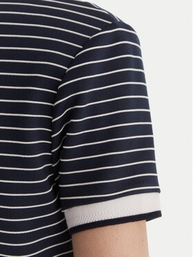 Guess Polo W6GP17 K2946 Granatowy Regular Fit