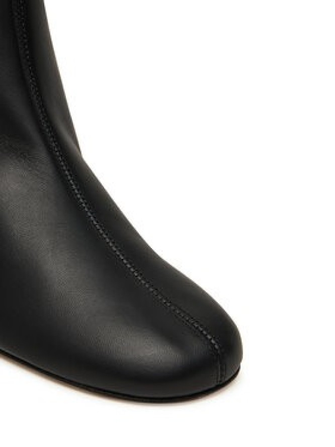 Weekend Max Mara Botki Acro 2525796014600 Czarny