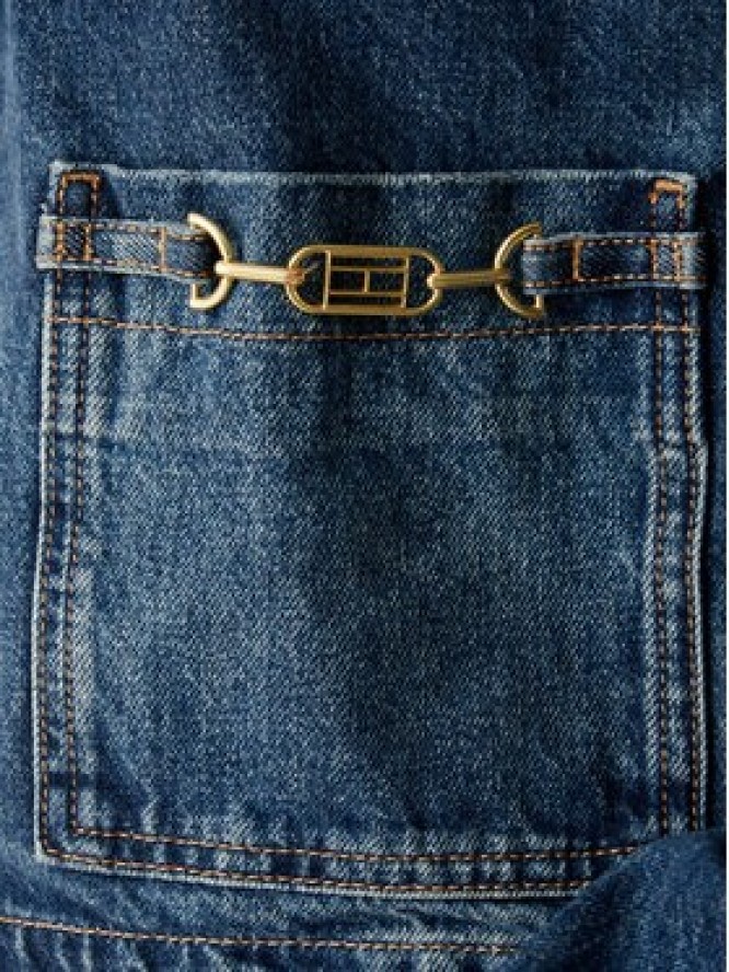 Tommy Hilfiger Kurtka jeansowa WW0WW50962 Niebieski Regular Fit