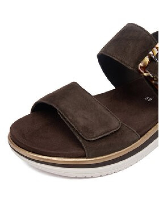 Remonte Sandały CEO-D1J62-25 Brązowy ciemny