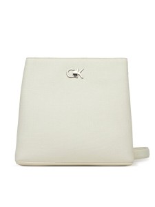 Calvin Klein Torebka Ck Bucket Bag_Tex K60K613179 Biały