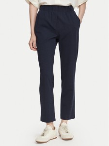 Weekend Max Mara Spodnie materiałowe Elfo 2625786011 Granatowy Regular Fit
