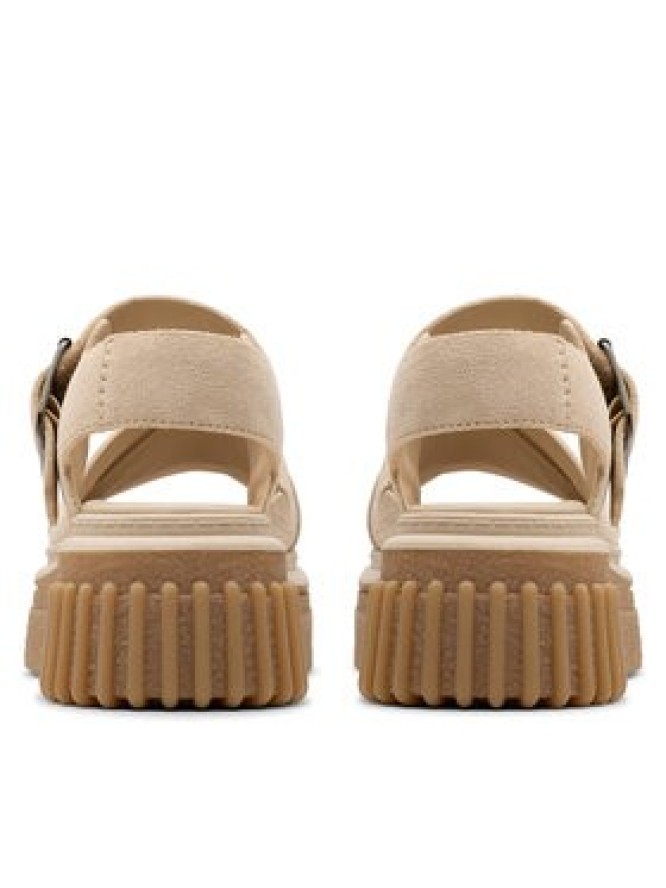 Clarks Sandały Evamar Wish 26181202 Beżowy