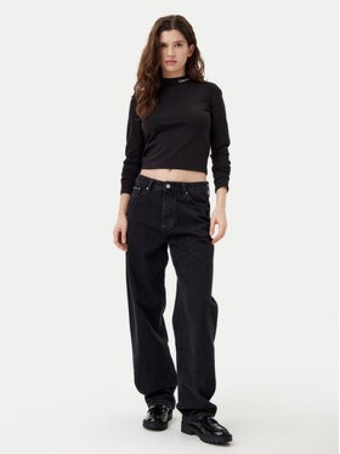 Calvin Klein Jeans Bluzka J20J224763 Czarny Regular Fit