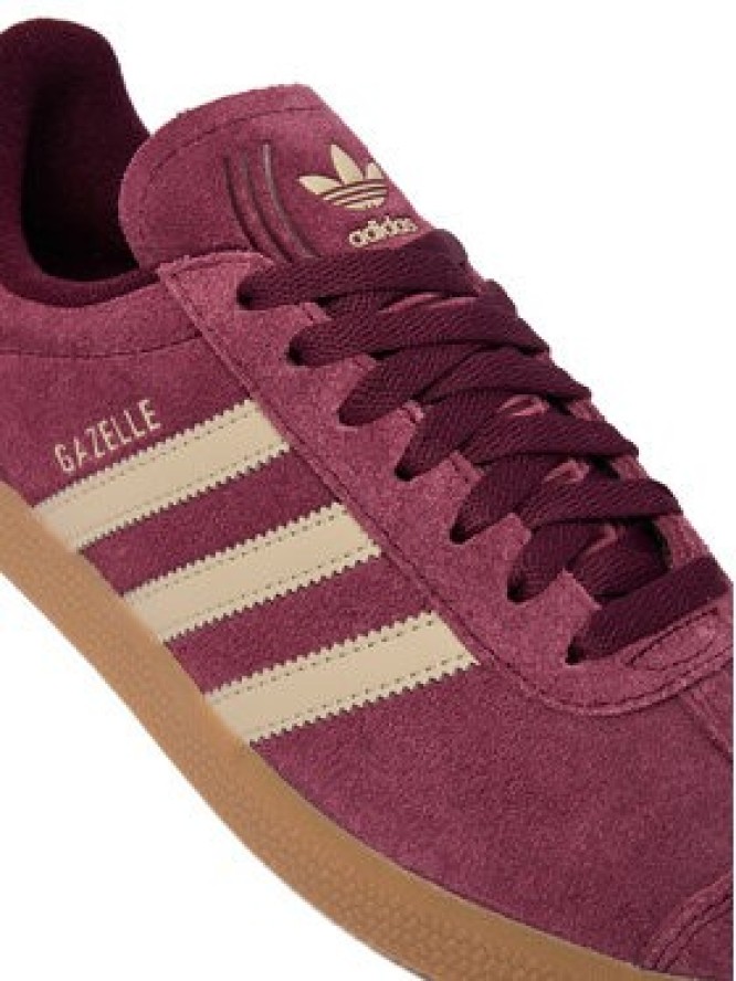 adidas Sneakersy Gazelle KJ7685 Bordowy