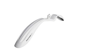 Błotniki Simpla Raptor 1 24-29" Białe plastikowe przód+tył