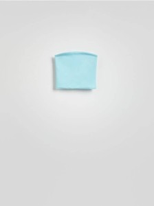 Top bandeau - jasnoturkusowy