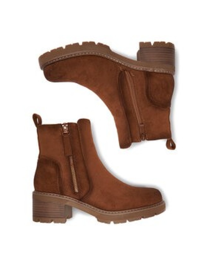 Clara Barson Botki CEO-HY58222-1 Brązowy