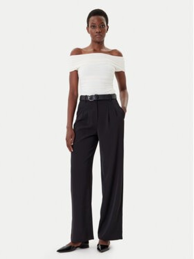 French Connection Spodnie materiałowe 74RZA Czarny Regular Fit