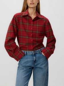 Koszula z wiskozą - wielobarwny