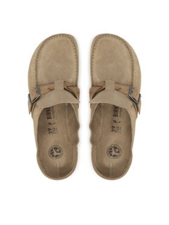 Birkenstock Klapki Buckley Braided 1031455 Beżowy