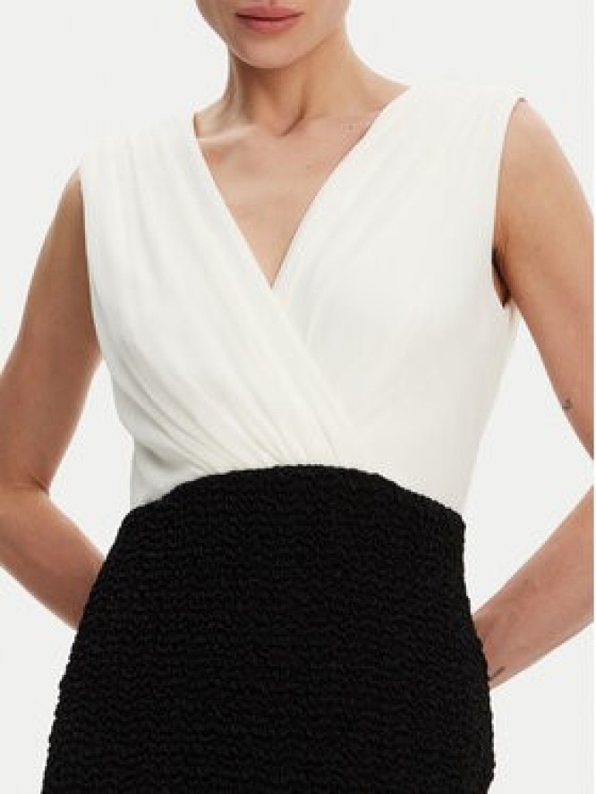 DKNY Sukienka koktajlowa DD4KWD80 Czarny Slim Fit