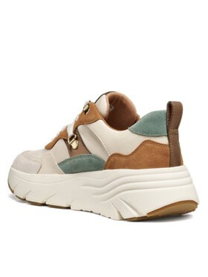 Geox Sneakersy D Diamanta D36UFE 022BC CT65V Brązowy
