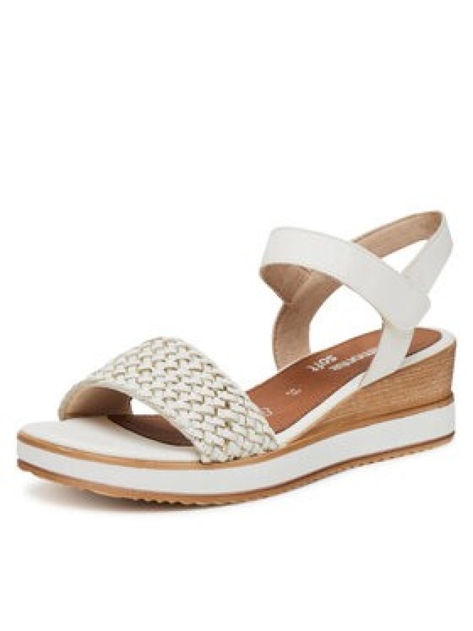 Remonte Sandały D6465-80 Biały