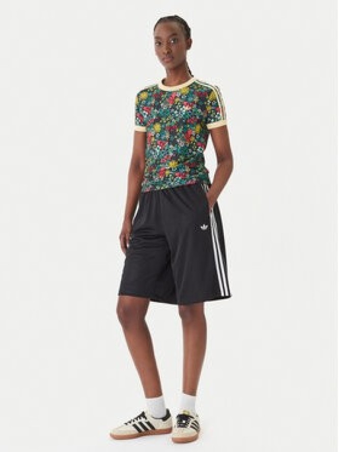 adidas T-Shirt Liberty London 3-Stripes KD5560 Kolorowy Regular Fit