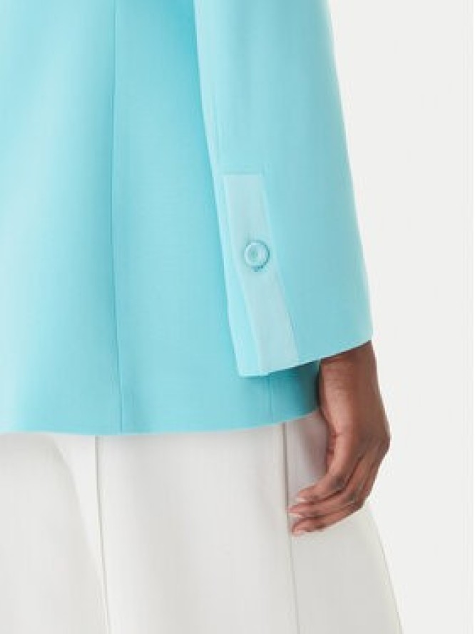 Marella Marynarka Giugno 2613041132 Turkusowy Regular Fit