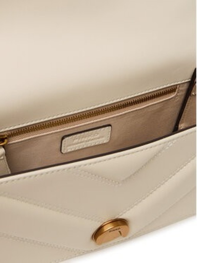 PINKO Torebka Love One Mini Light Dc. Al 25-26 PLTT 104550 A2OS Écru