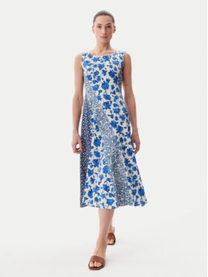 Weekend Max Mara Sukienka letnia Cubano 2515621062 Niebieski Relaxed Fit