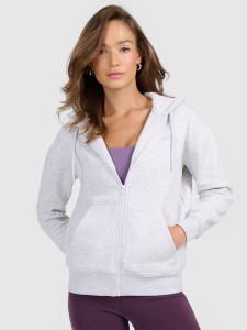 Bluza dresowa rozpinana z kapturem damska 4F 4FRMM00TSWSF2772