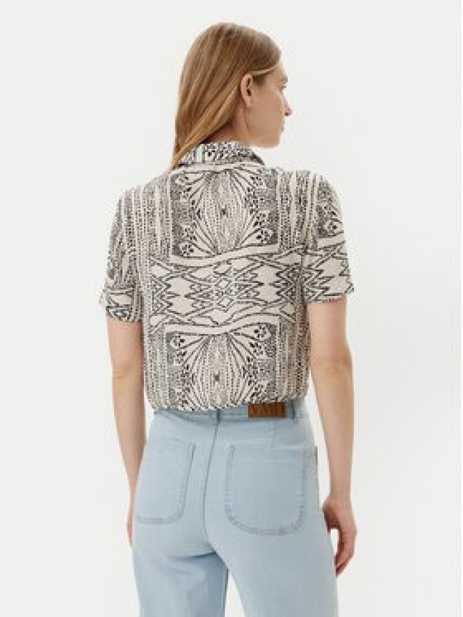 Vero Moda Koszula Menny 10303694 Beżowy Relaxed Fit