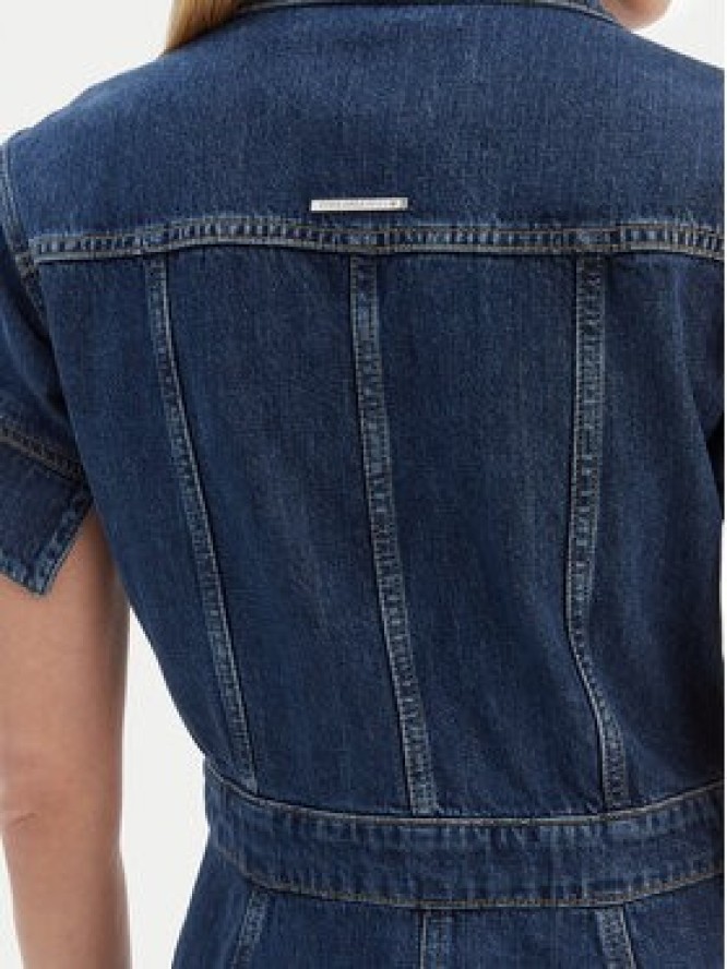 KARL LAGERFELD Sukienka jeansowa B1W13037 Niebieski Regular Fit