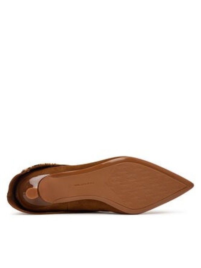 KARL LAGERFELD Botki KL30142 Brązowy
