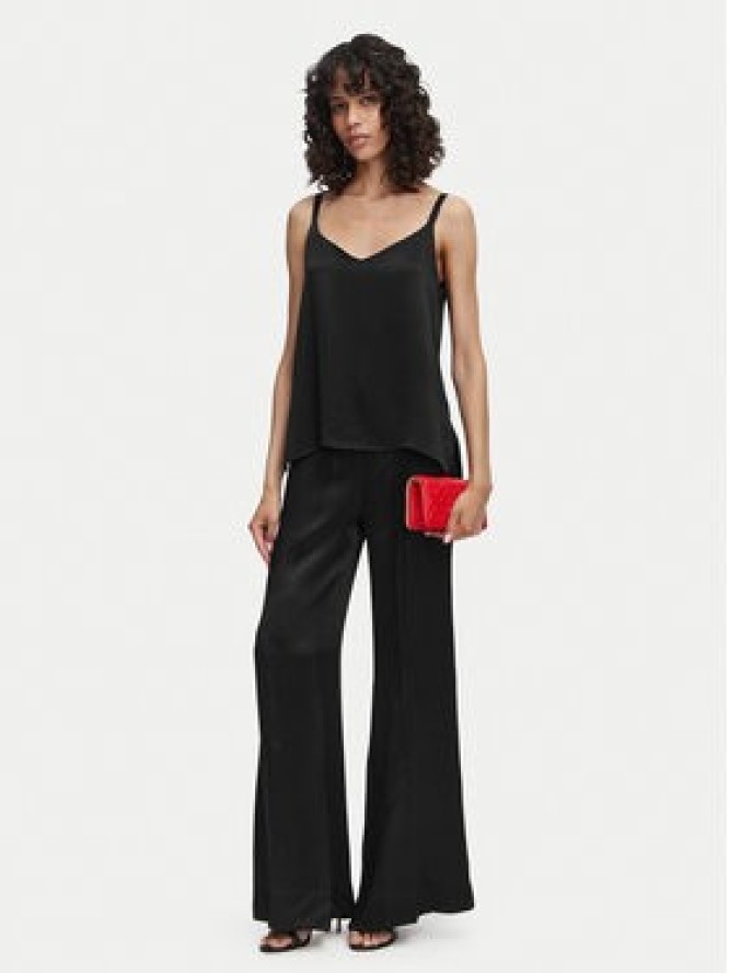 ACCESS FASHION Top 63-2221-875 Czarny Regular Fit