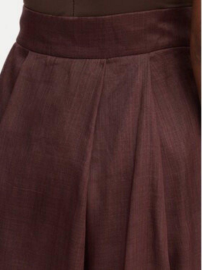 Marella Spódnica trapezowa Gettito 2613101042 Brązowy Regular Fit