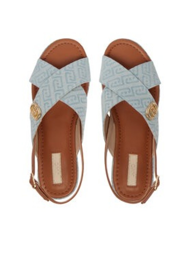 Liu Jo Sandały Flo 03 SA6141 TX523 Niebieski