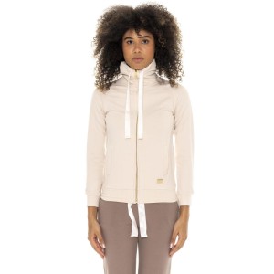 Bluza zimowa Leone 1947 Chic Tones Damen ze Stehkragen und Reißverschluss